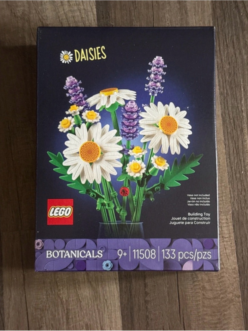 Lego White & Purple Daisies Floral Set